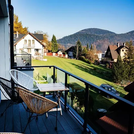 Ekskluzywny Z Prywatna Sauna Jodlowa 12 Widok Na Skrzyczne Szczyrk