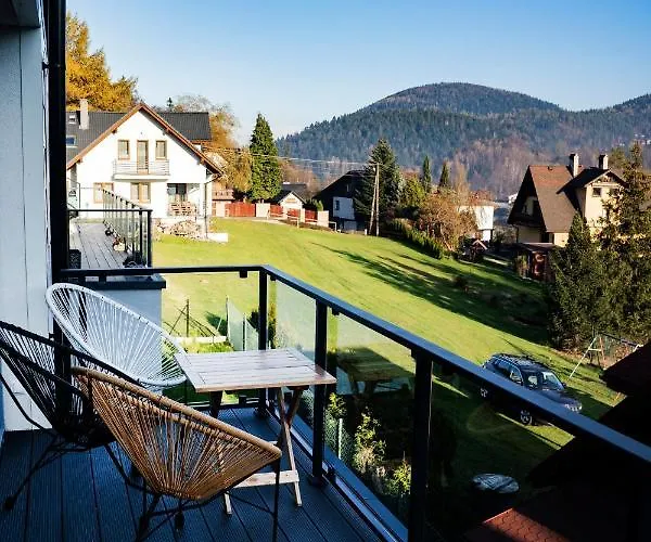 Ekskluzywny Z Prywatna Sauna Jodlowa 12 Widok Na Skrzyczne שצ'צ'ירק